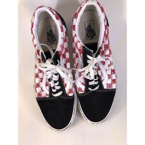 Vans Old School Sketch Checkerboard Sneakers Off The Wall Size 12